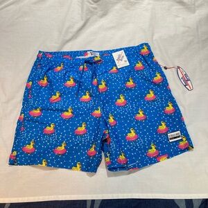 Beach Bros Floating Duck Swim Trunks, Men’s size medium, NWT! $52.00!